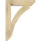 Ekena Millwork Thorton Slat Rough Sawn Bracket, Douglas Fir, 4"W x 22"D x 30"H BKT04X22X30THR06RDF - alternate 3